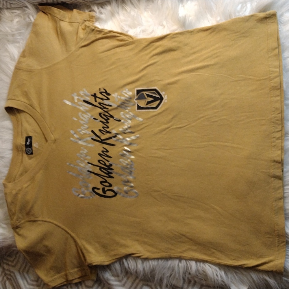 NHL LV Golden Knights 4her tee gold/Blk 2XL